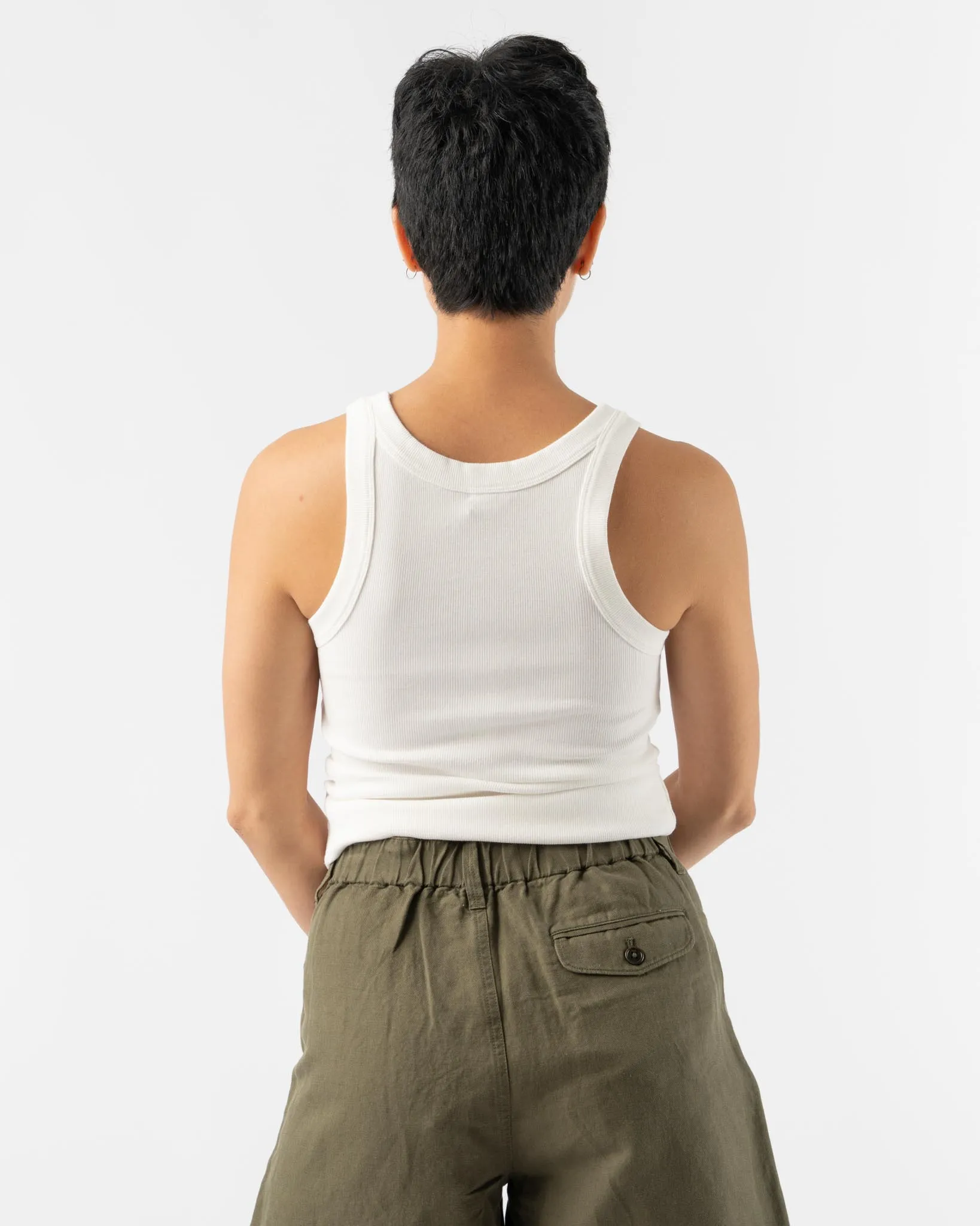 Alex Mill Everyday Ribbed Tank in Sea Salt