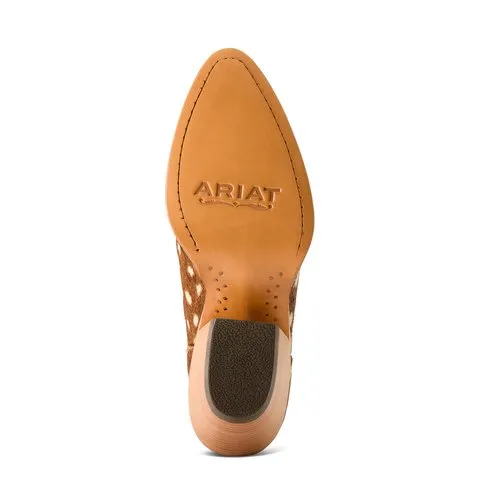 Ariat Women's 6" Shiloh Hair On Deer Western Bootie