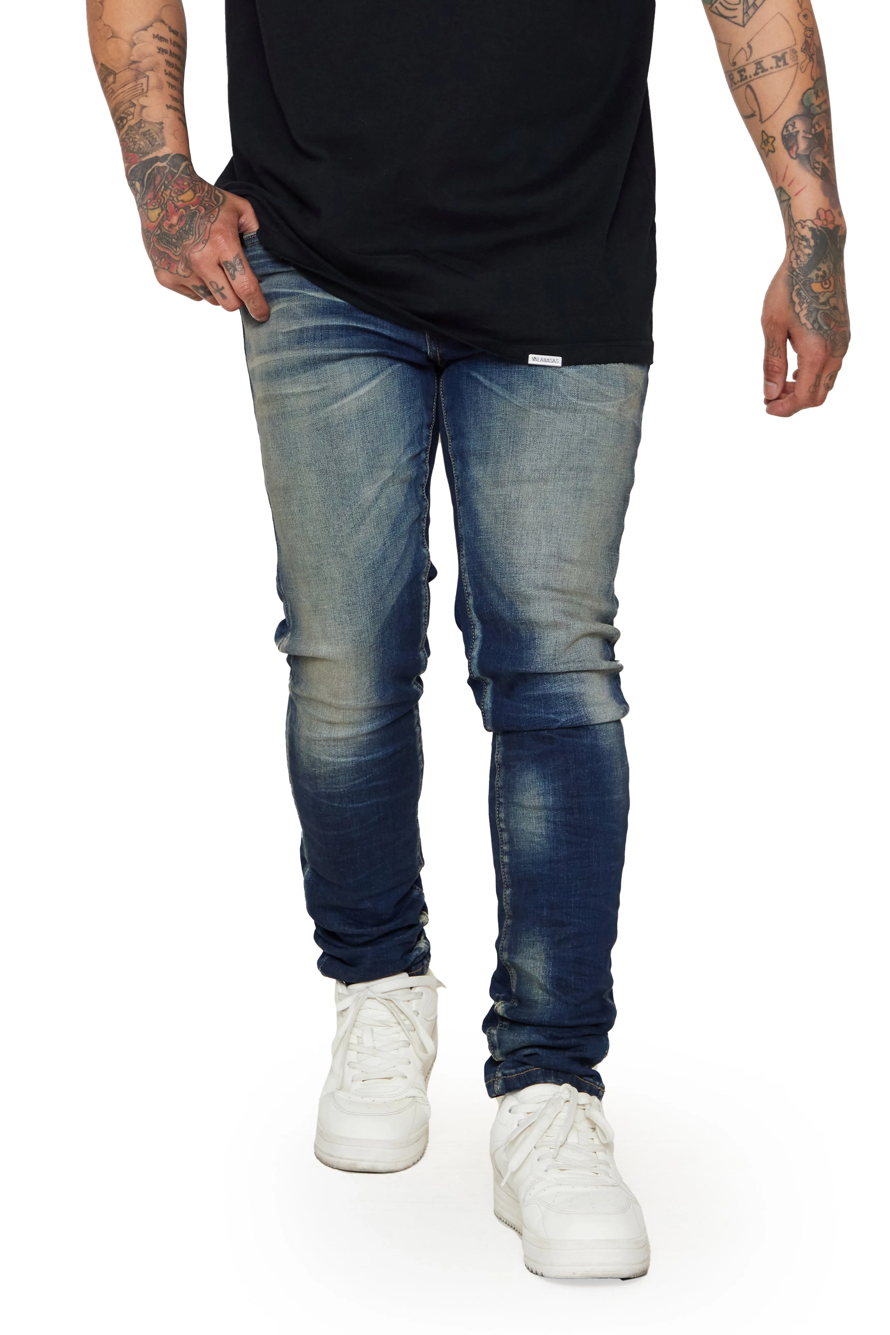 “BATTLE” VINTAGE SKINNY JEAN