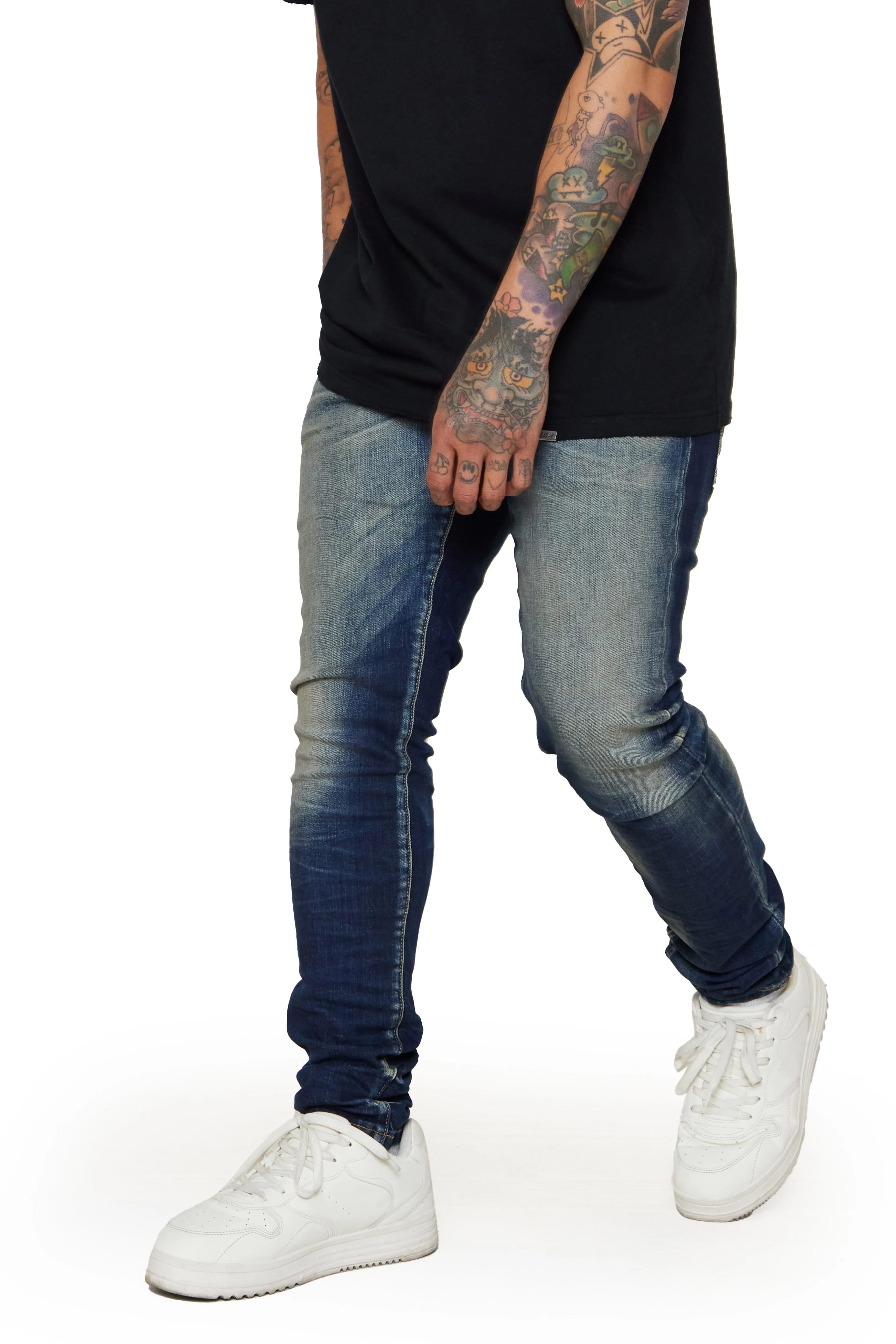 “BATTLE” VINTAGE SKINNY JEAN