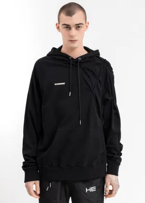 Black Morphed Hoodie