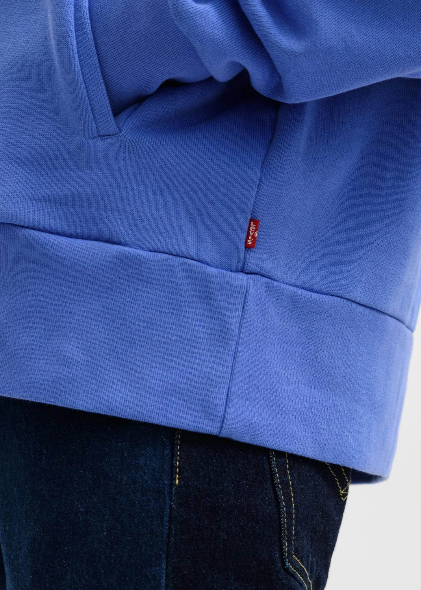 Blue FCW Levis Embroidered Hoodie