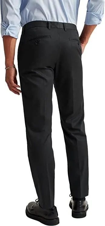 Bonobos Men's Tuesday Black 34W x 32L Slim Stretch Weekday Warrior Pants