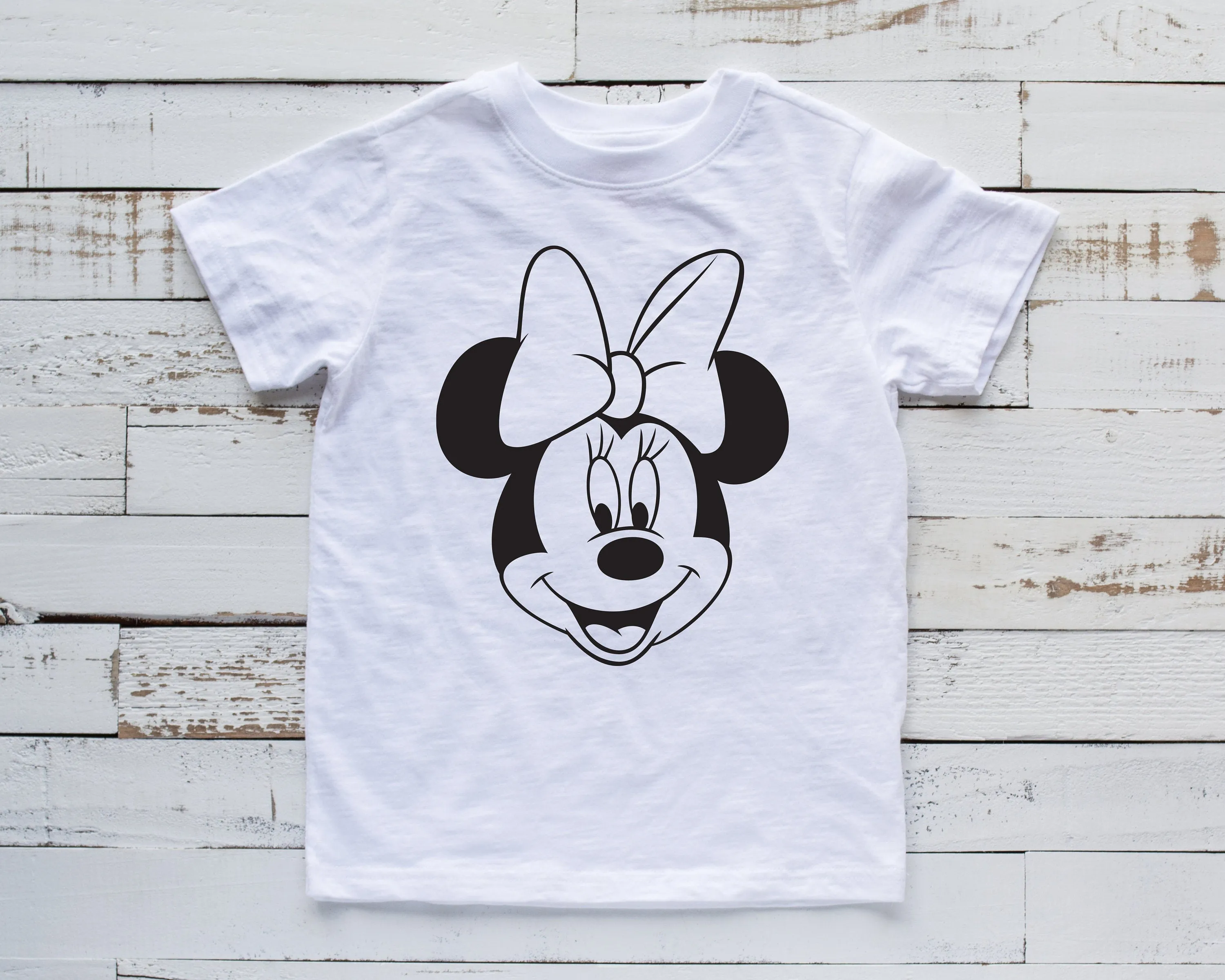 Custom Minnie Mouse Disney T shirt - Happy Birthday Minnie Kids Shirt  - Personalized Disney Matching Family Shirts