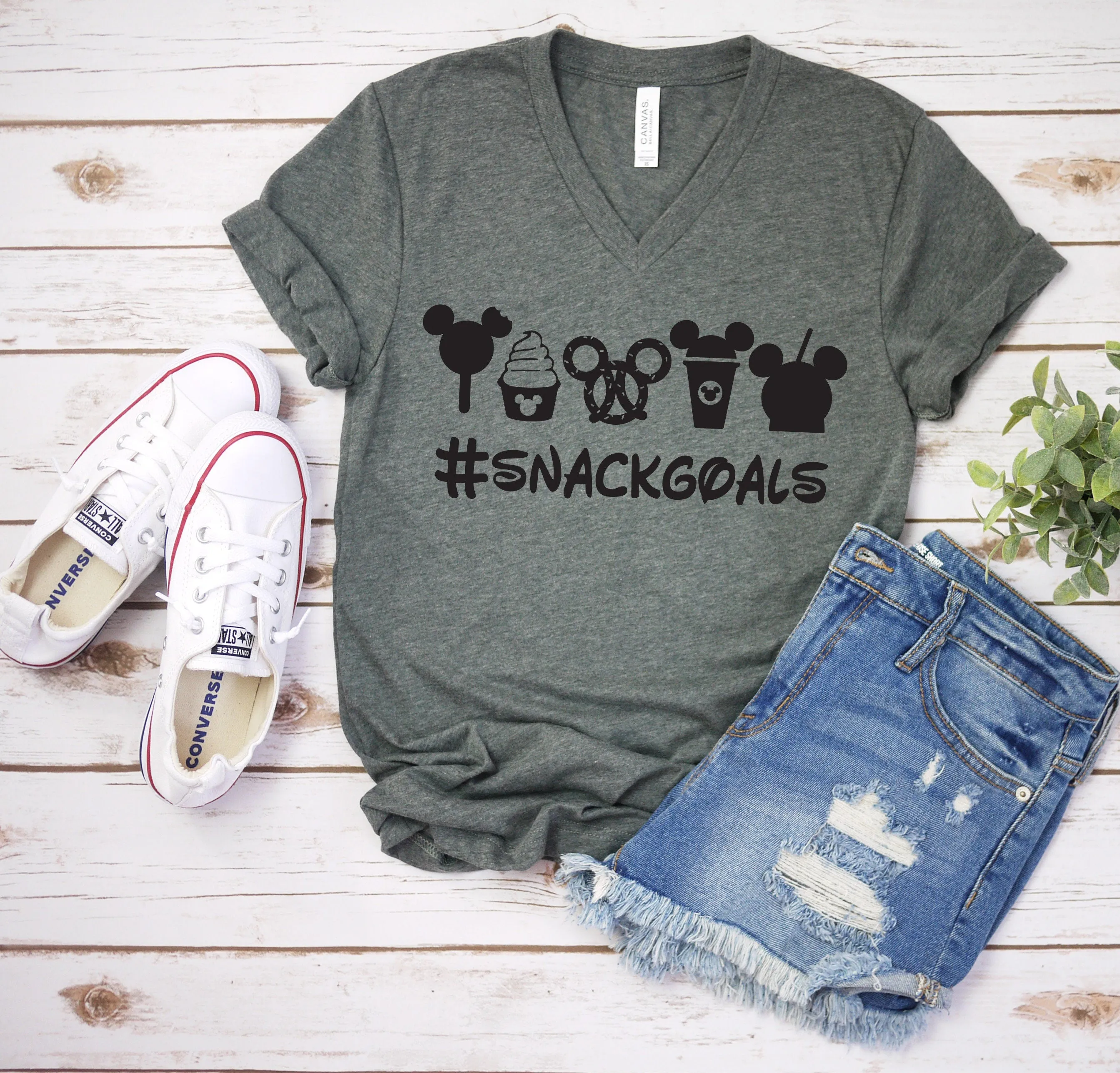 Disney Snack Goals T Shirt- Disney Food Lover T Shirt - Dole Whip T Shirt - Pretzel