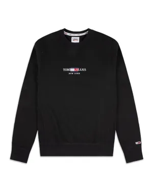 Felpa Timeless Tommy Jeans Big Logo DM0DM10912-BDS