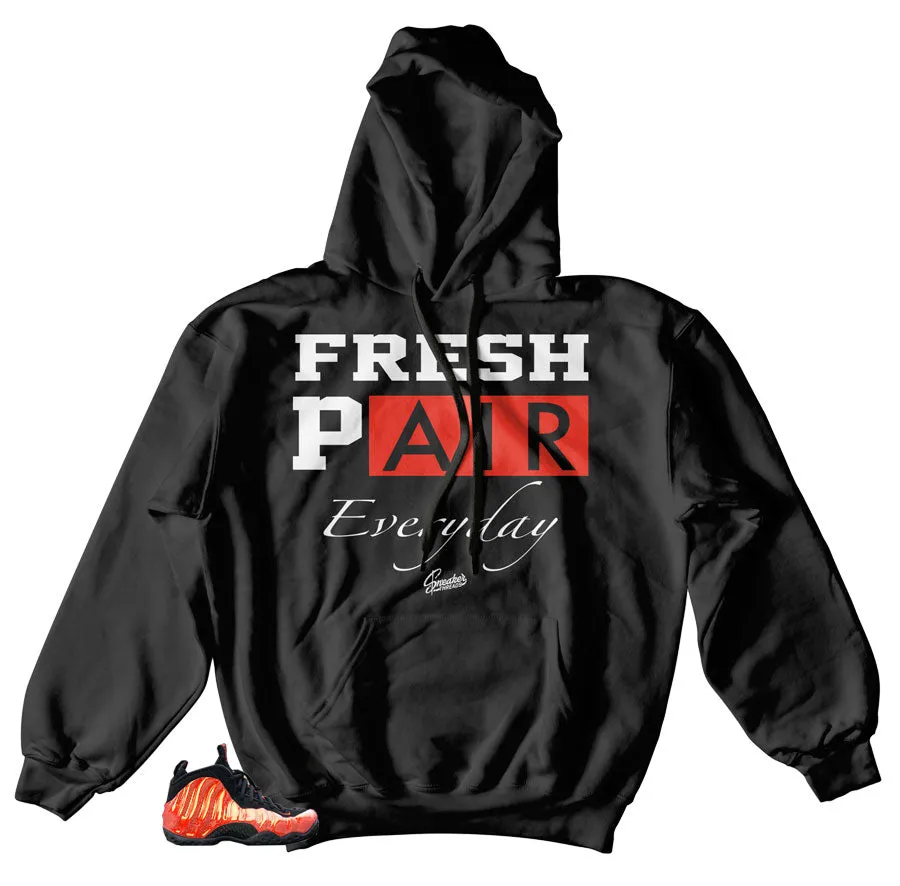 Foamposite Habanero Red Everyday Hoody