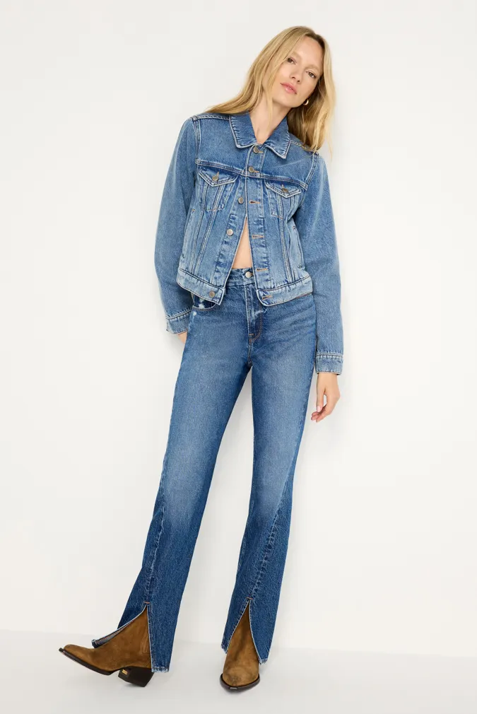Good Icon Twisted Slit in Indigo