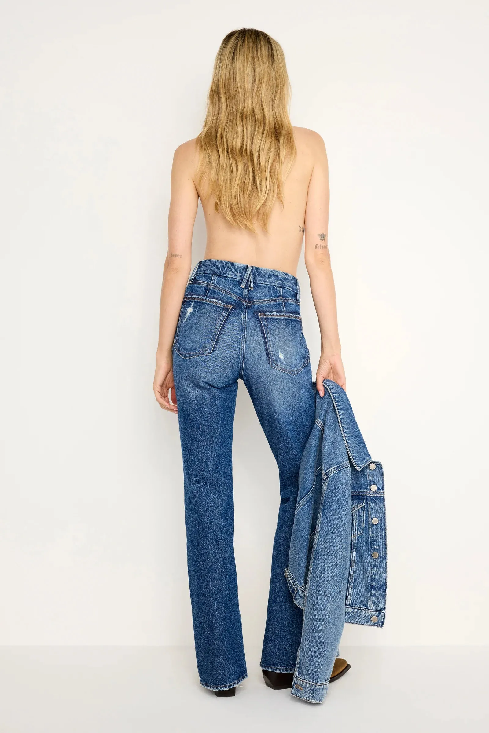Good Icon Twisted Slit in Indigo