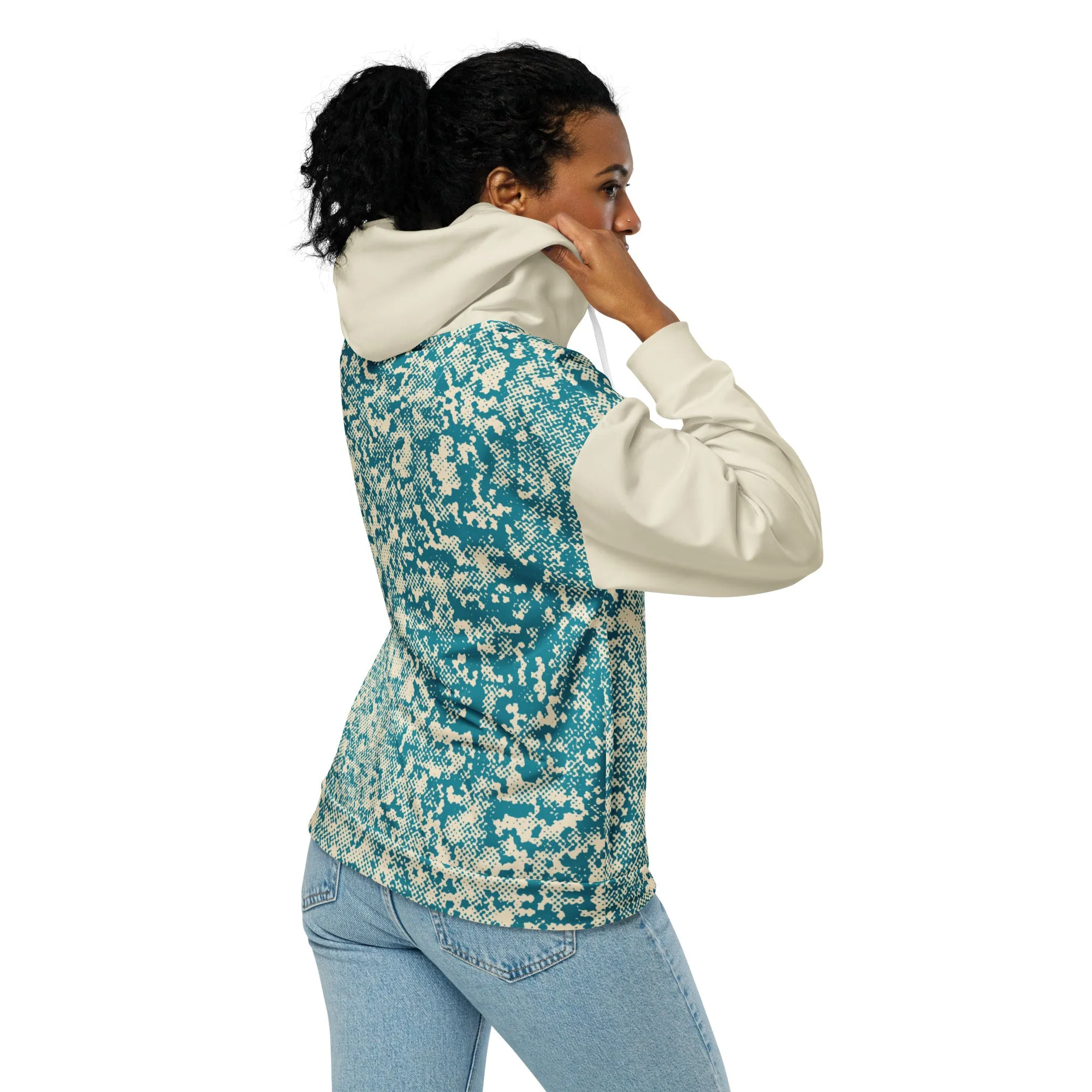 Humble Sportswear™ Women's Green Active Zip Hoodie