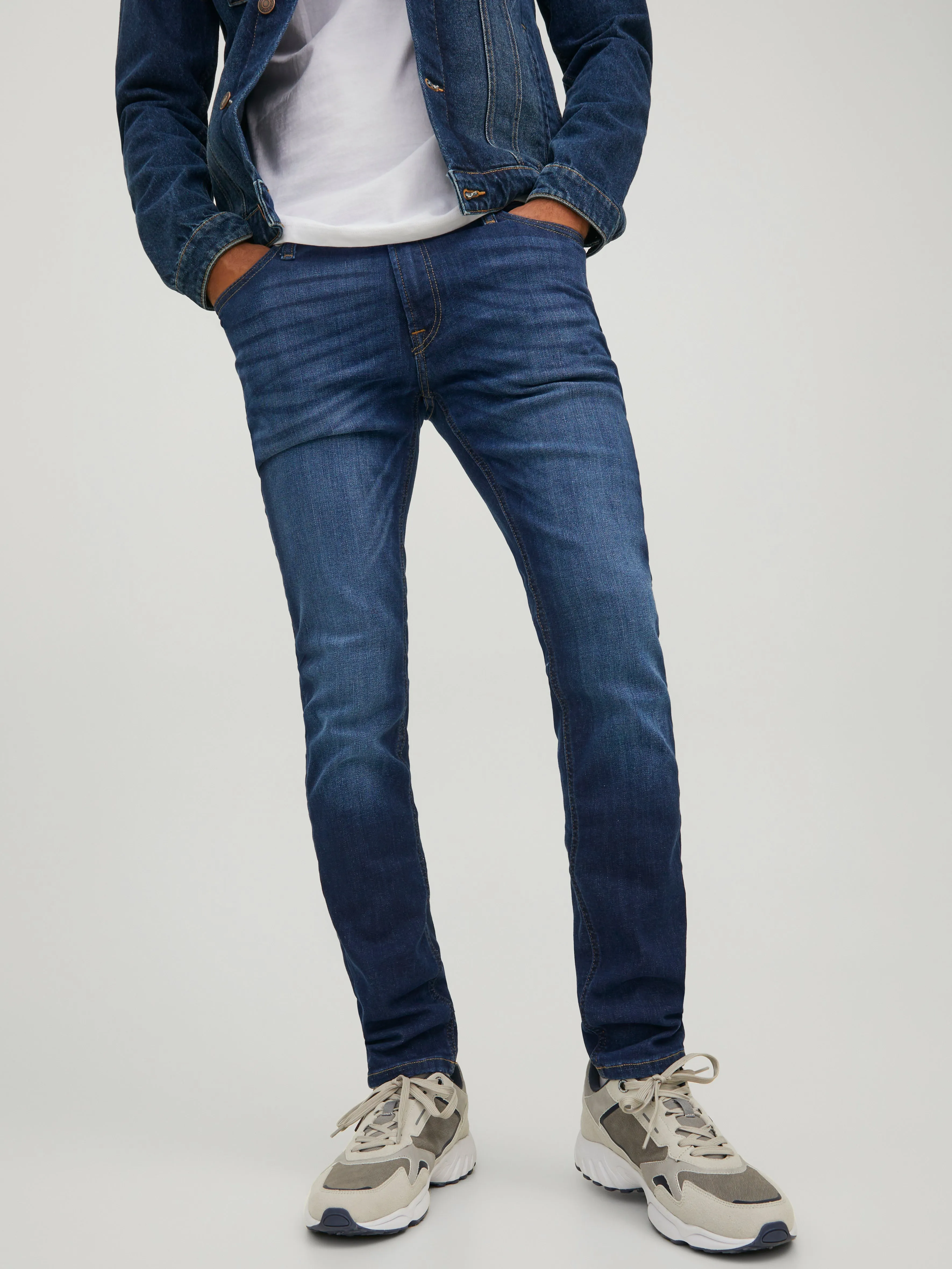 Jack & Jones Liam Original SBD 014 Skinny Fit Jeans Blue - 785