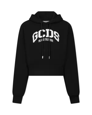 Lounge Logo Cropped Hoodie