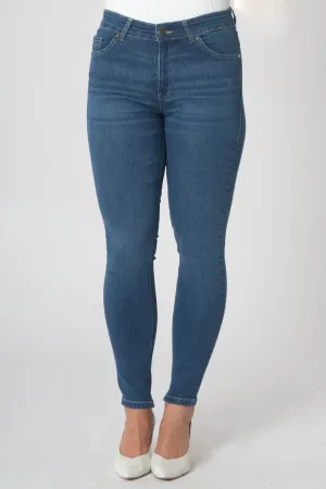 Mika Skinny Jeans - Mid Wash