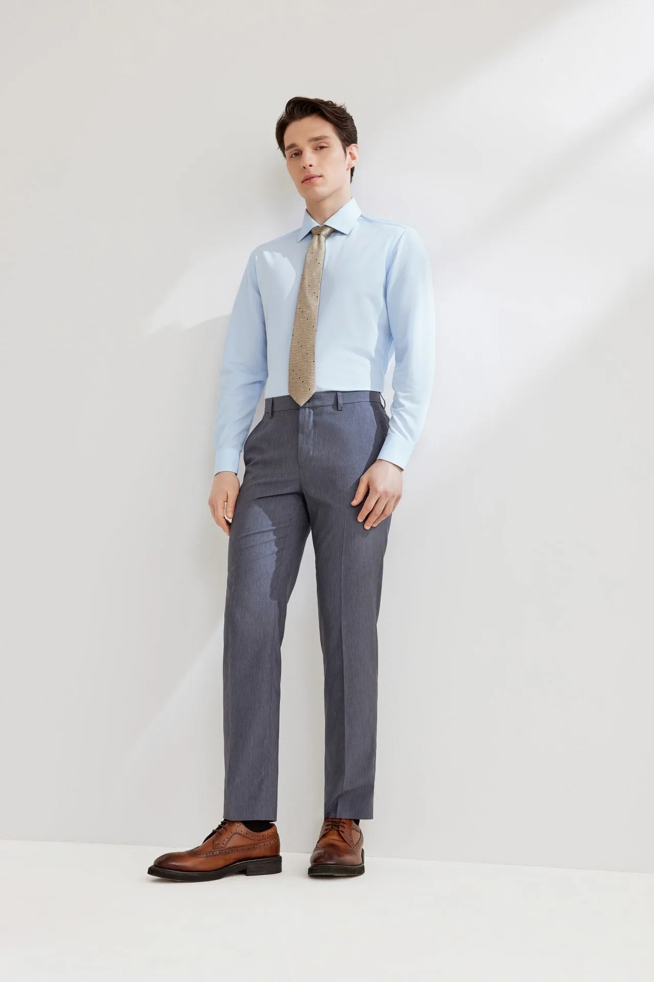 Non-Iron Dry Travel Smart Fit Shirt