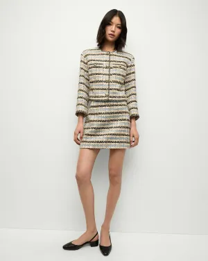 Ohemia Metallic Tweed Skirt