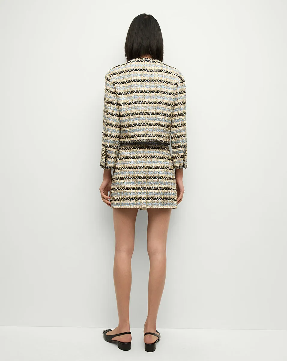 Ohemia Metallic Tweed Skirt