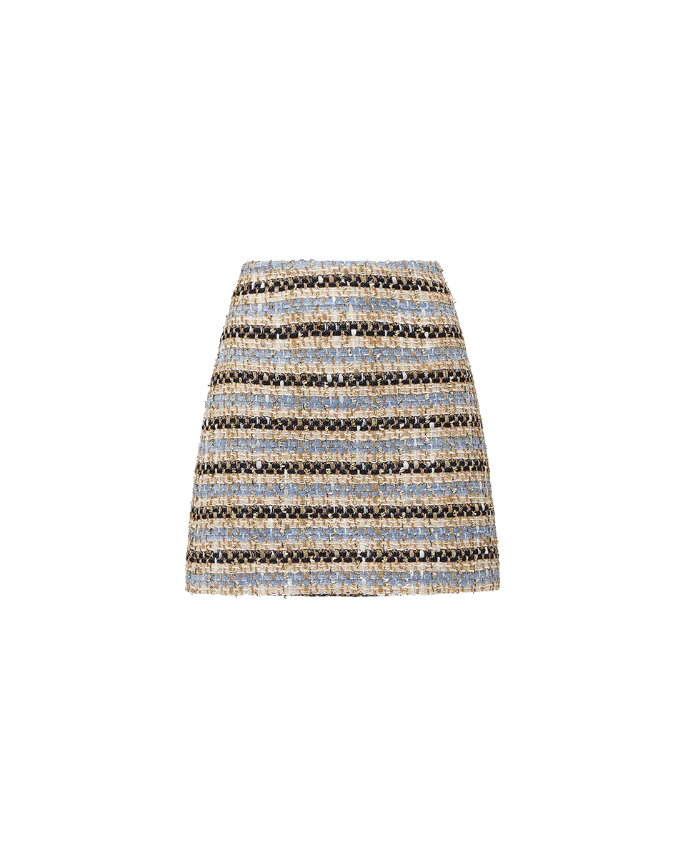 Ohemia Metallic Tweed Skirt