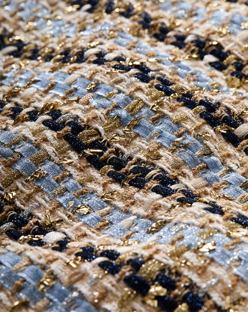 Ohemia Metallic Tweed Skirt