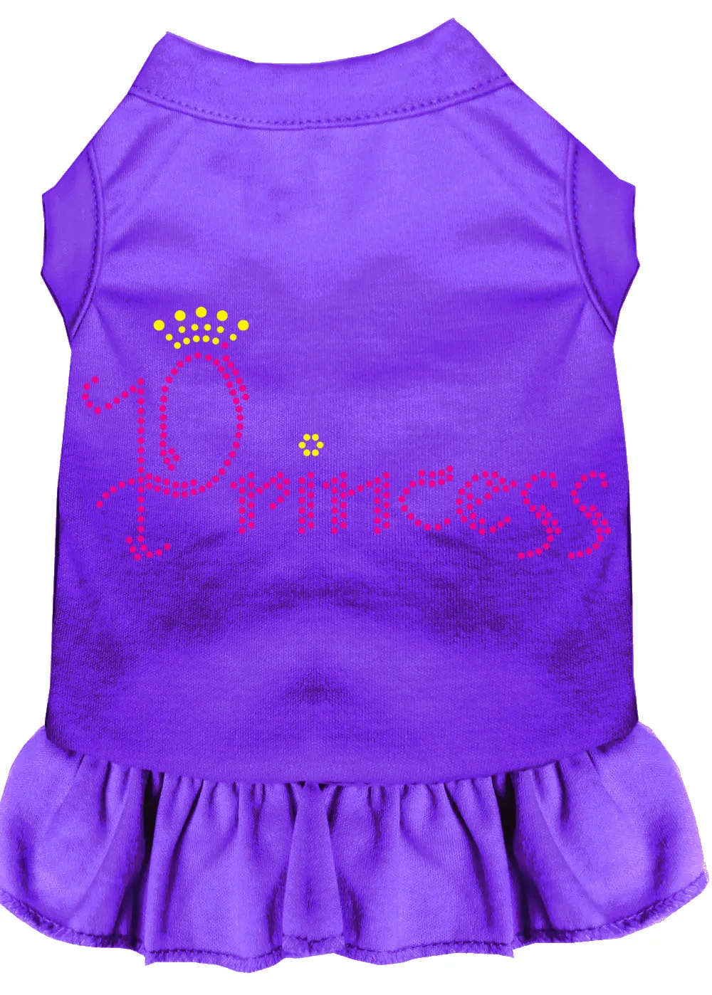 Princess Rhinestone Dress Purple Xl
