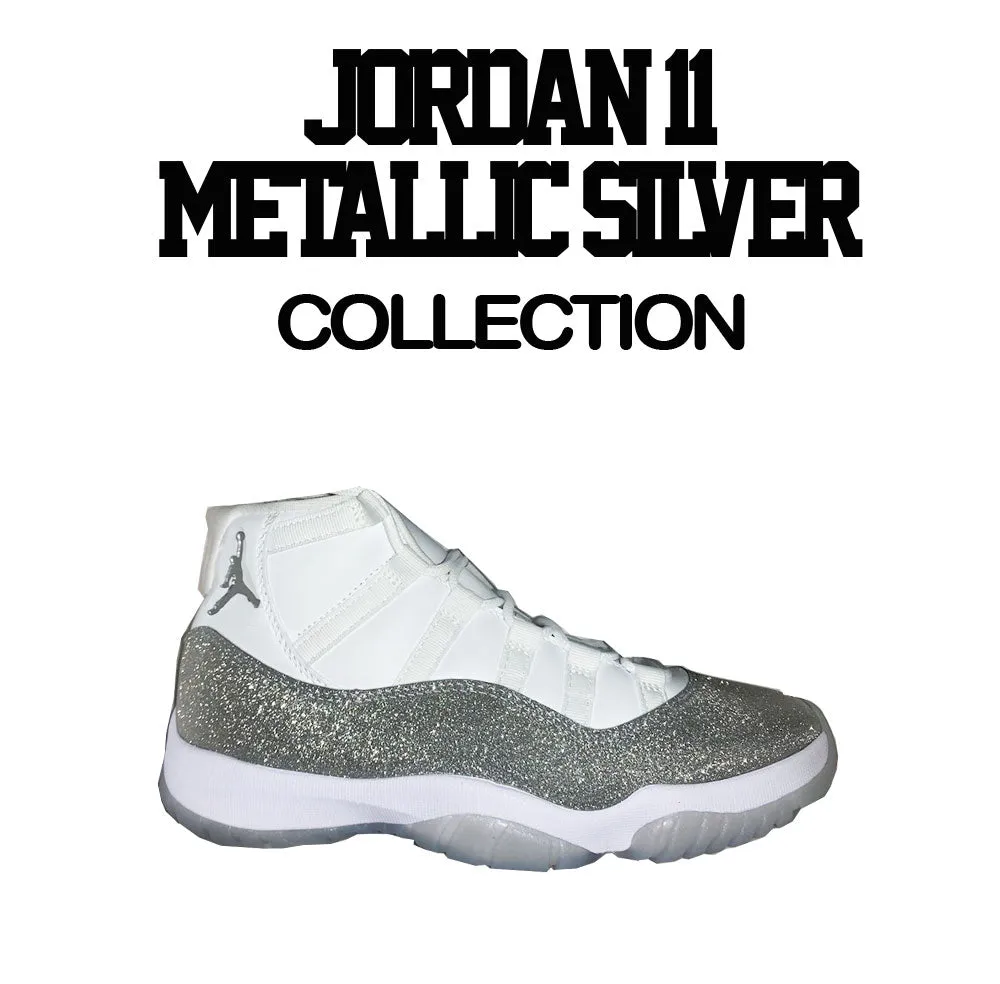 Retro 11 Metallic Silver Everyday Hoody