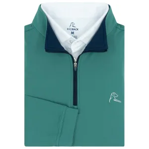 Solid Performance Q-Zip | Solid - Leaf Green