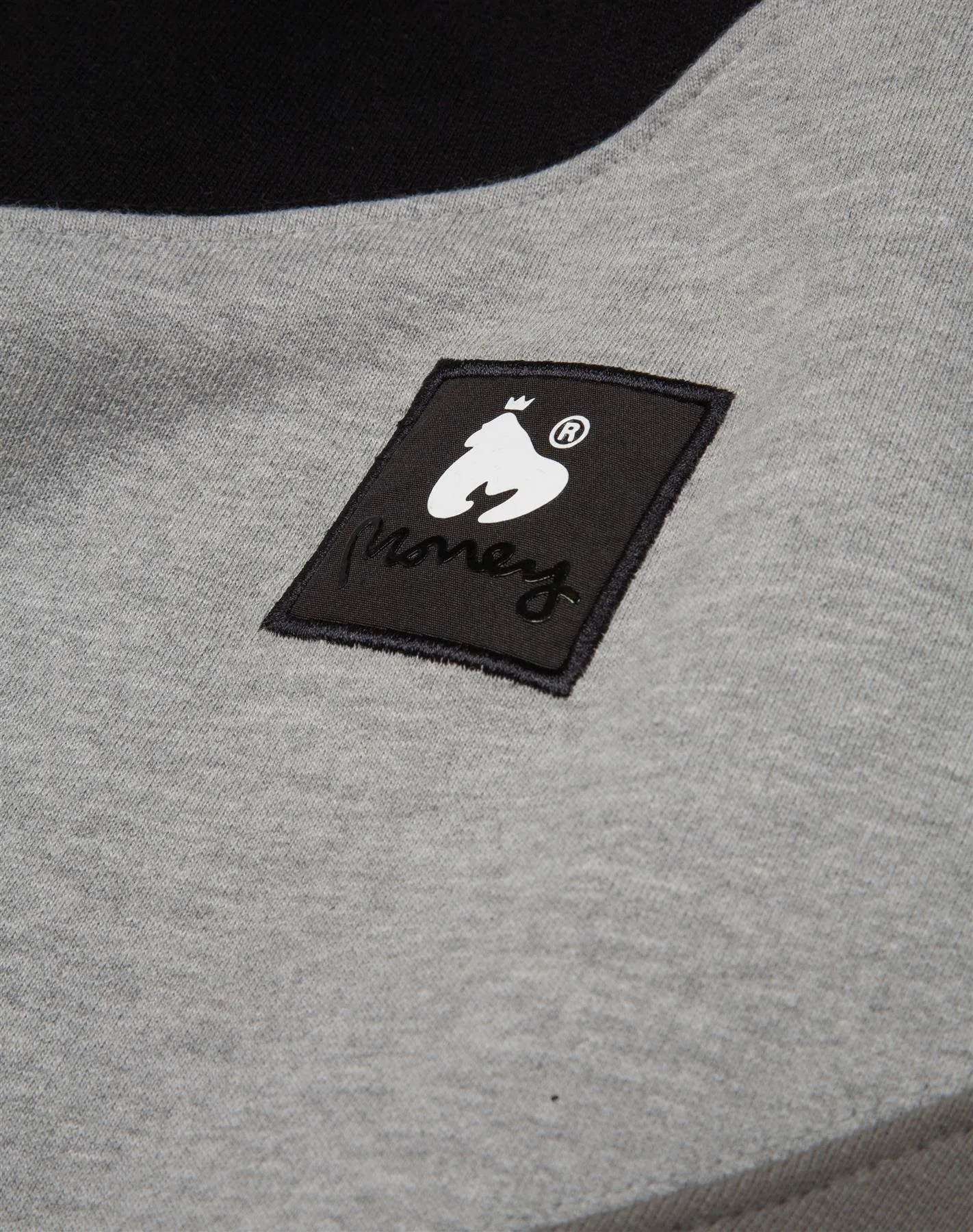 Swish Cut Combo Patch Crew Sweat Black