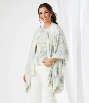 TRISHA TIE DYE OPEN FRONT CARDIGAN- KAREN KANE 2L08195