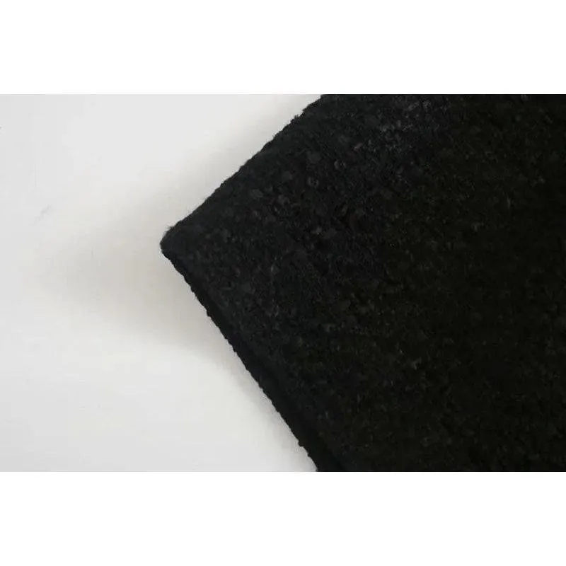 VINTAGE PATCHWORK TWEED MINI SKIRT