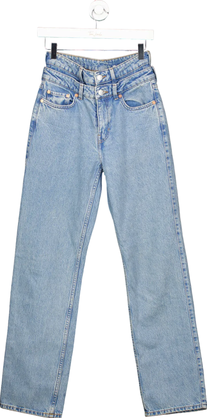 Weekday Blue Dio Jeans UK W26
