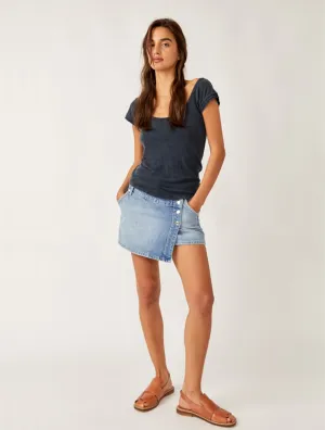 Wynne Denim Skirt